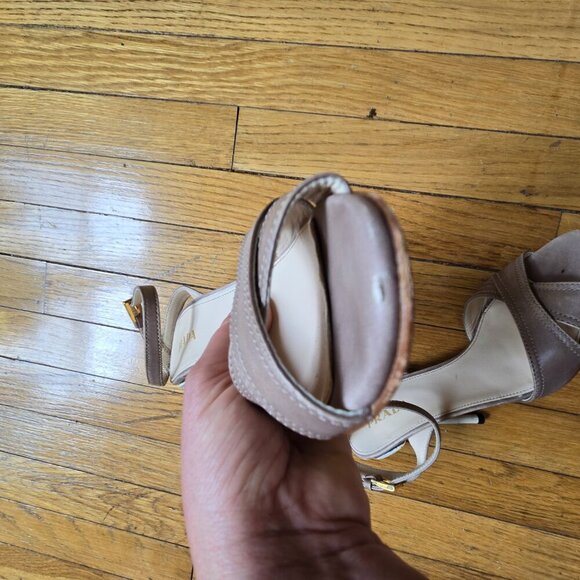 Prada Flower Heel Sandals - Picture 15 of 16